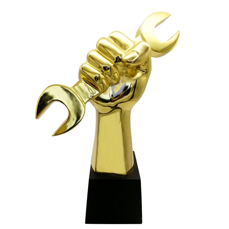 Wrench metal trophy