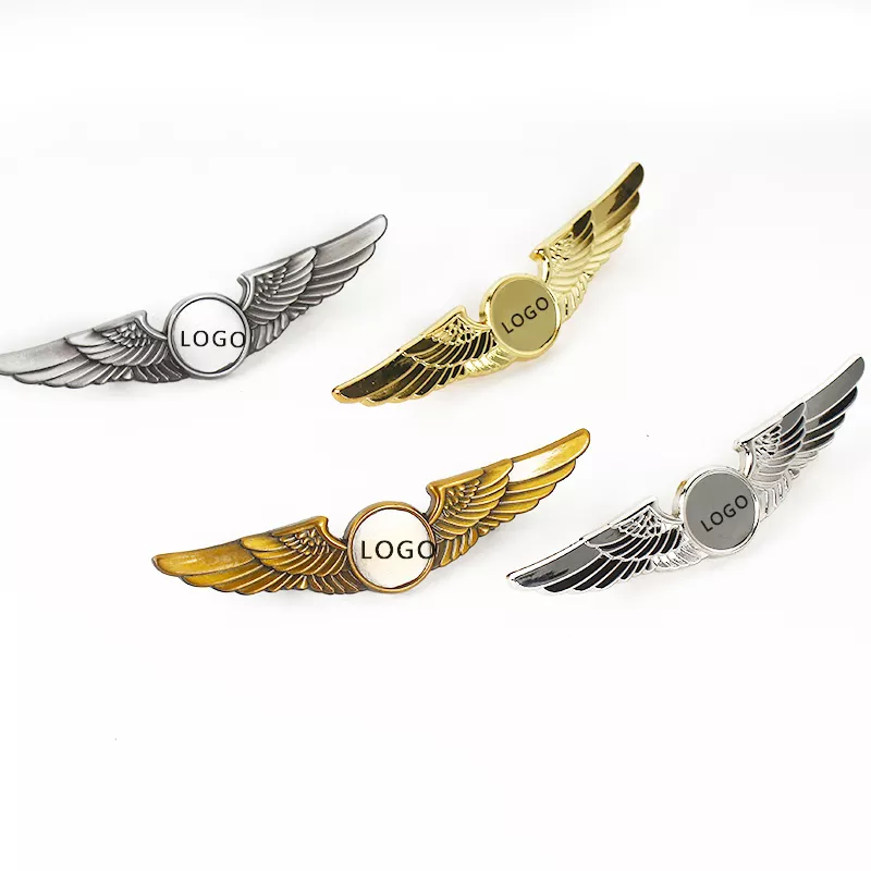 Plating colour of wings lapel pin